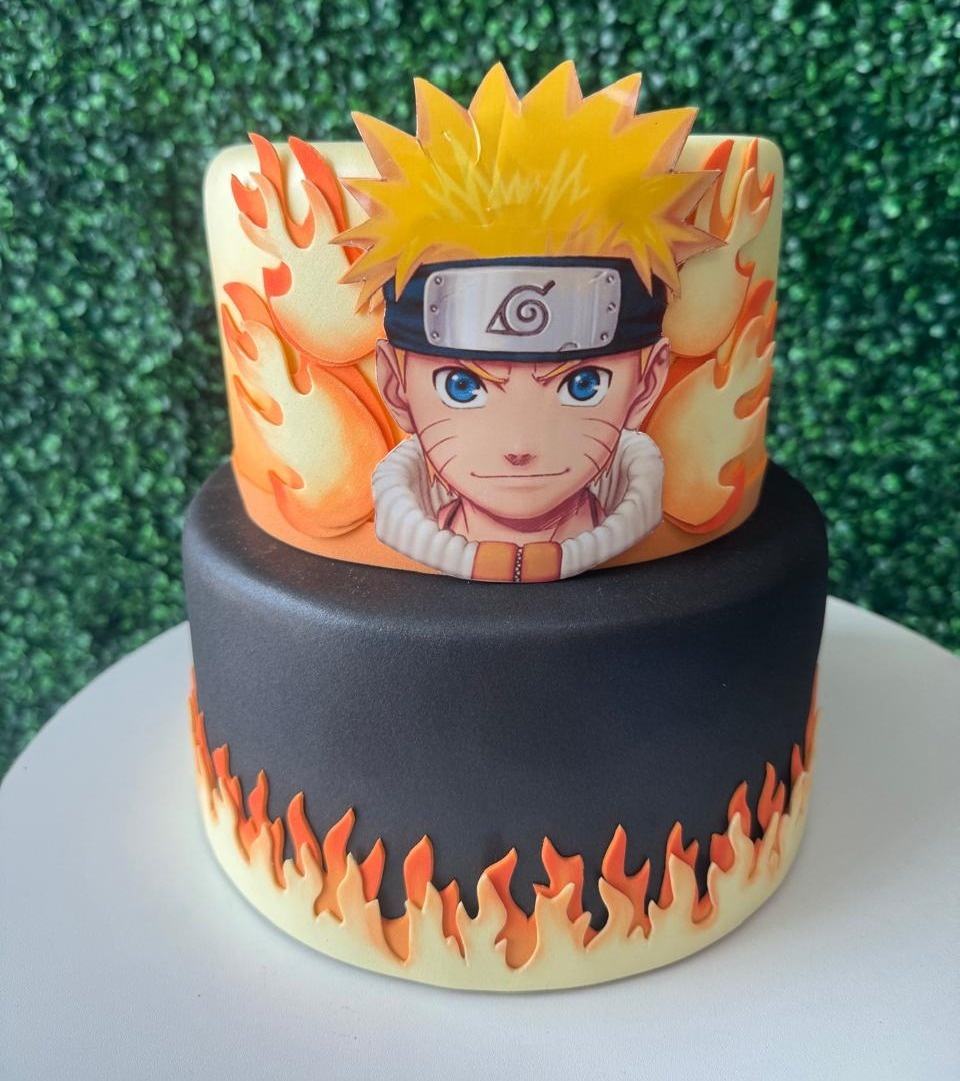 Bolo Fake Naruto - Mouse Atelie das Festas
