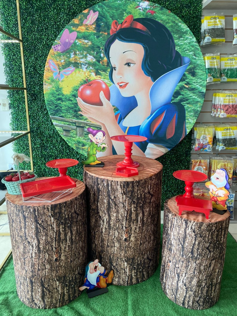 Branca de Neve - Mouse Atelie das Festas