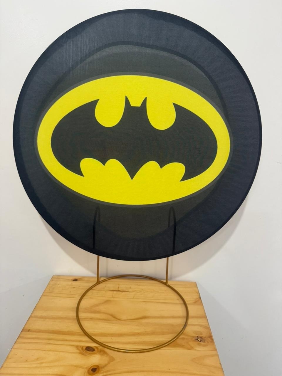 Mini Painel Batman Logo - Mouse Atelie das Festas