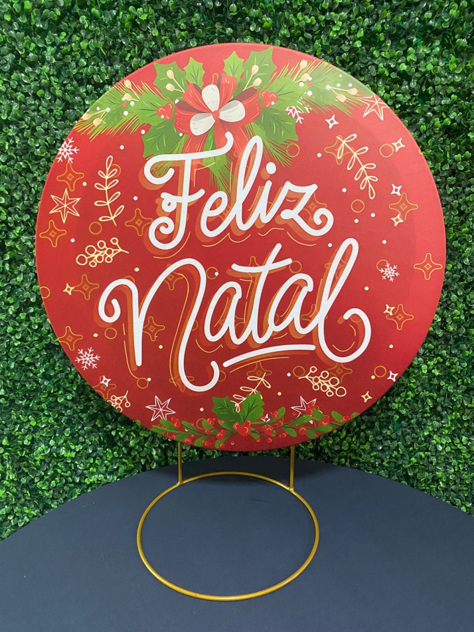 Mini Painel Feliz Natal - Mouse Atelie das Festas