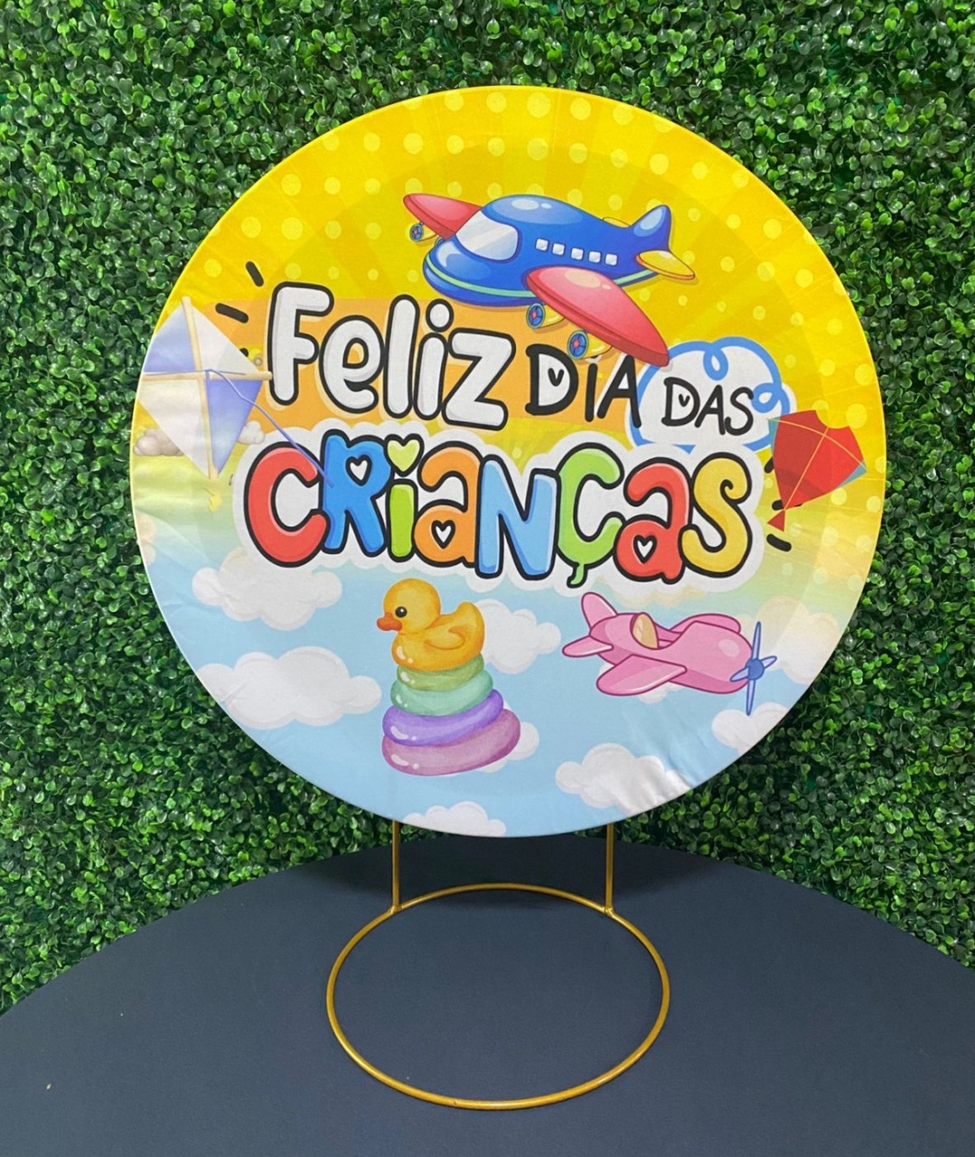 Mini Painel Dia das Crianças - Mouse Atelie das Festas