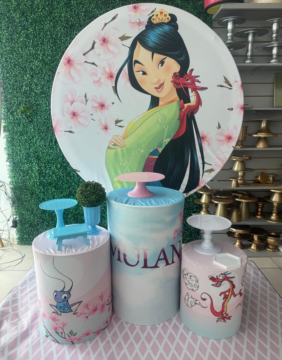 Mulan - Mouse Atelie das Festas