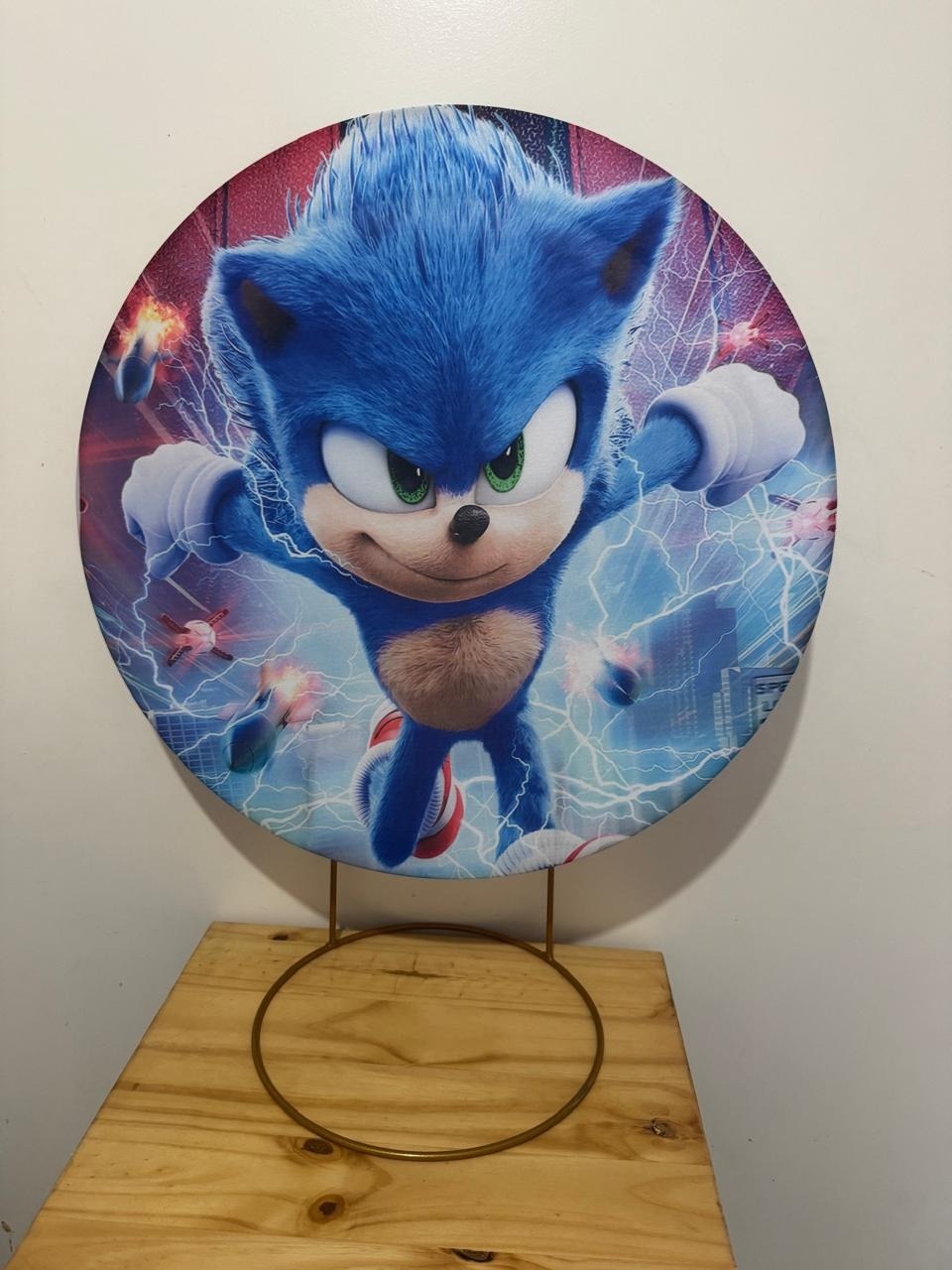 Mini Painel Sonic - Mouse Atelie das Festas