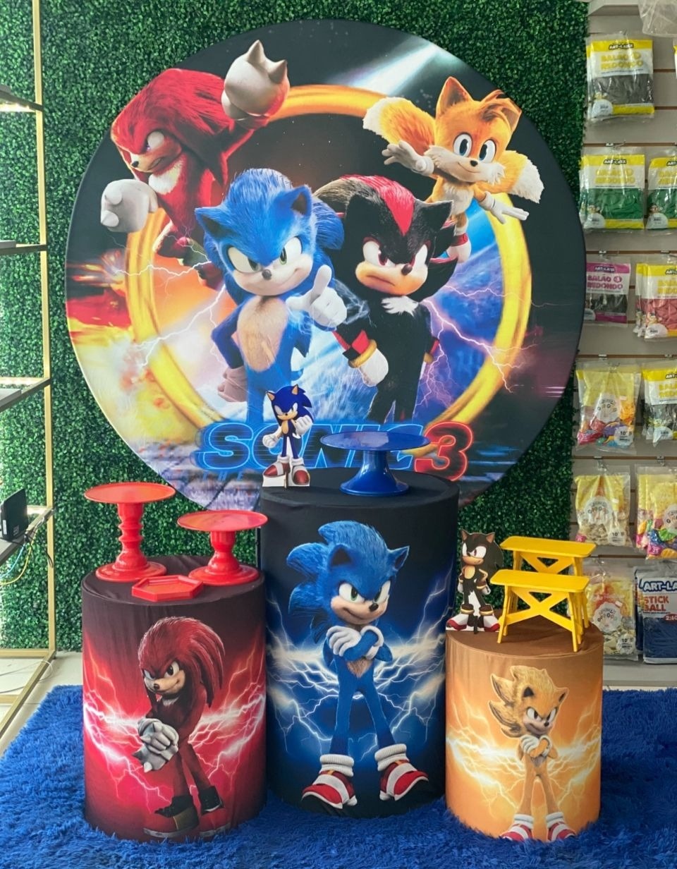 Sonic 3 - Mouse Atelie das Festas