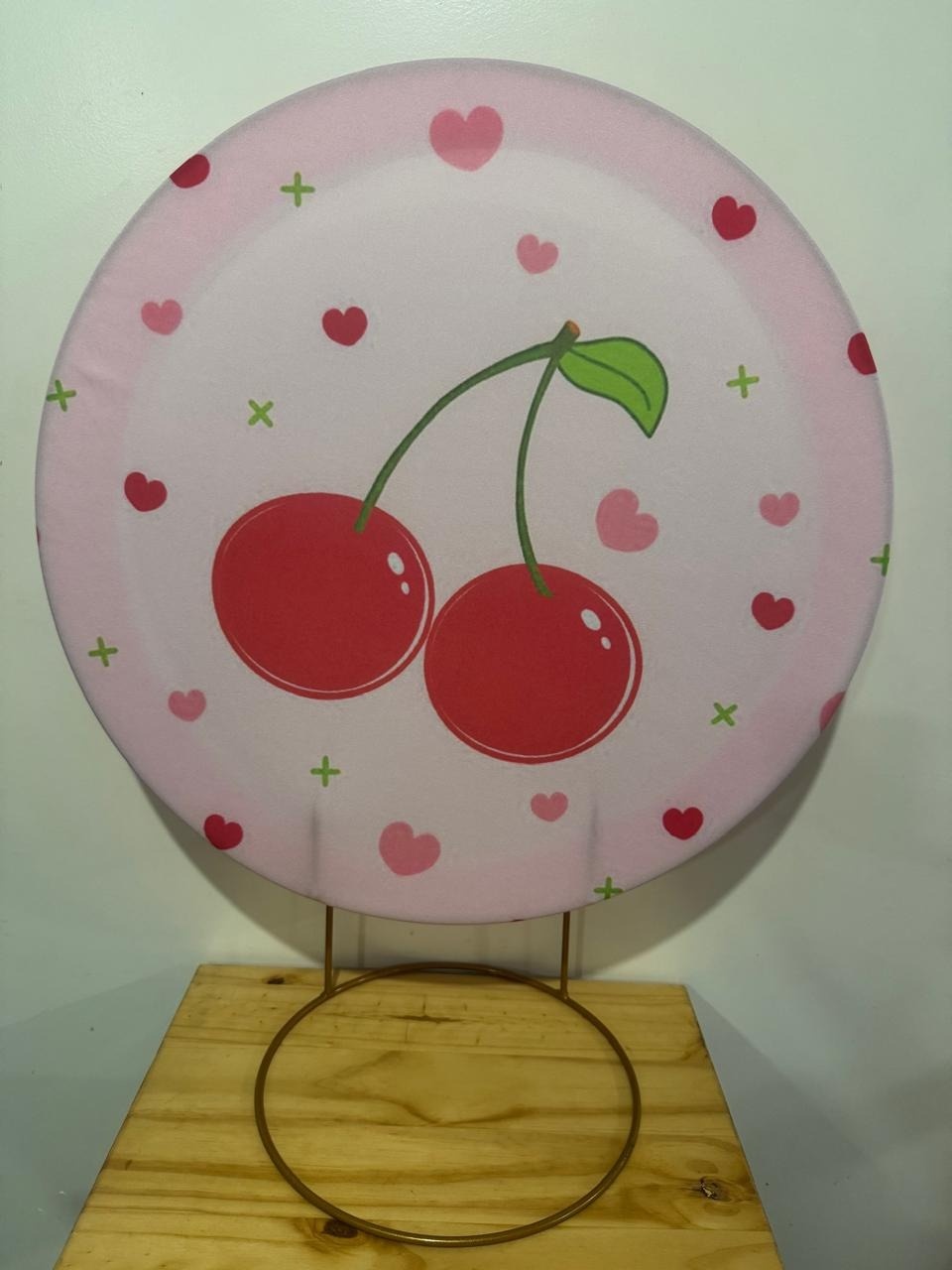 Mini Painel Cereja 2 - Mouse Atelie das Festas