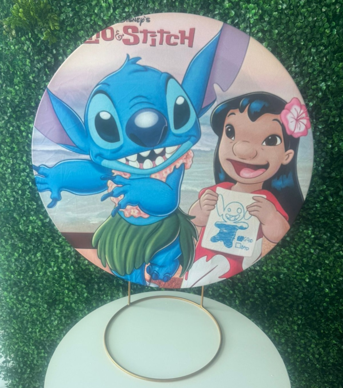 Mini Painel Lilo & Stich - Mouse Atelie das Festas