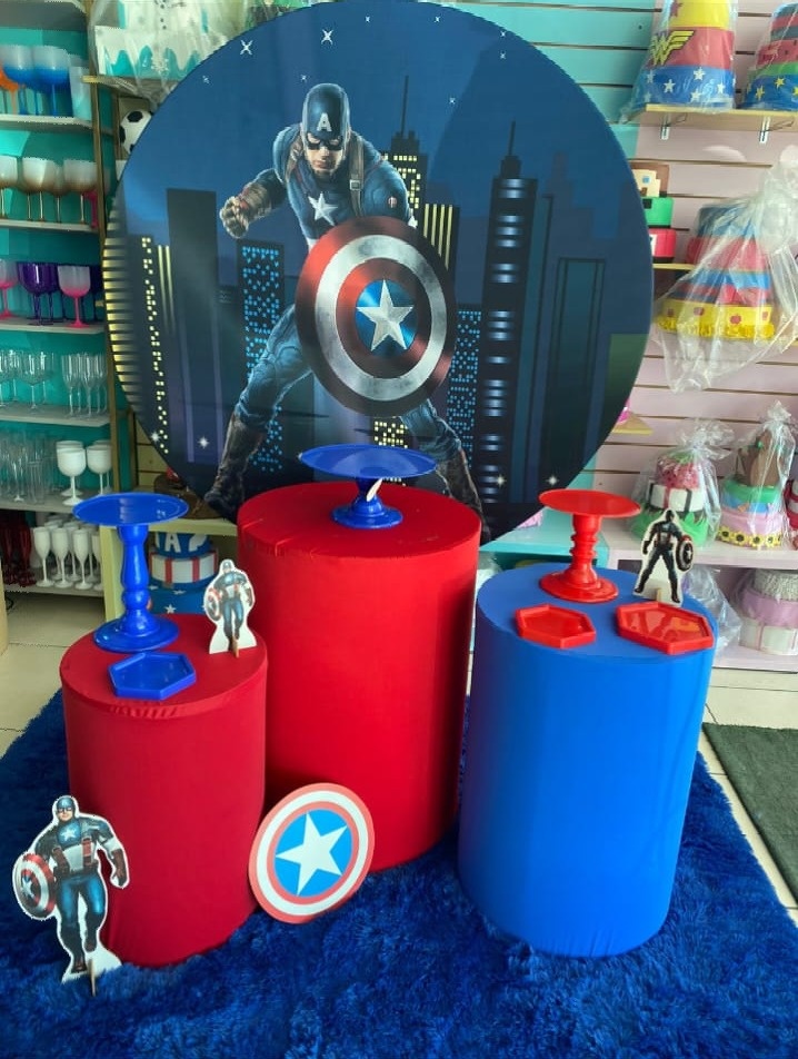 Capitão América - Mouse Atelie das Festas