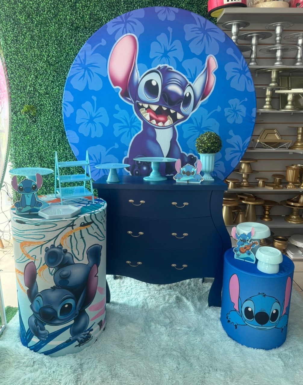 Stitch Hibisco - Mouse Atelie das Festas