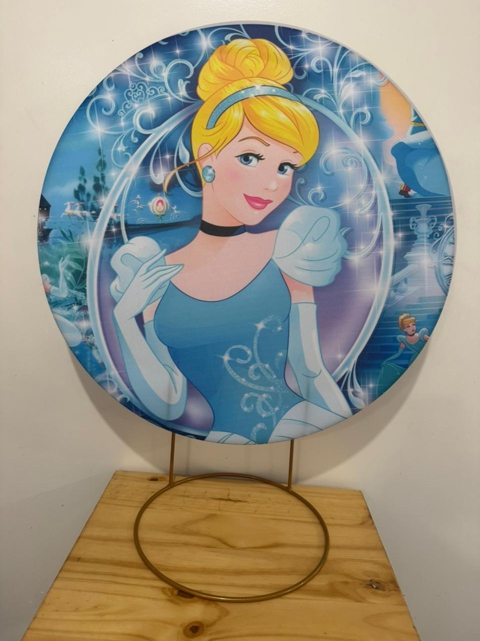 Mini Painel Cinderela - Mouse Atelie das Festas