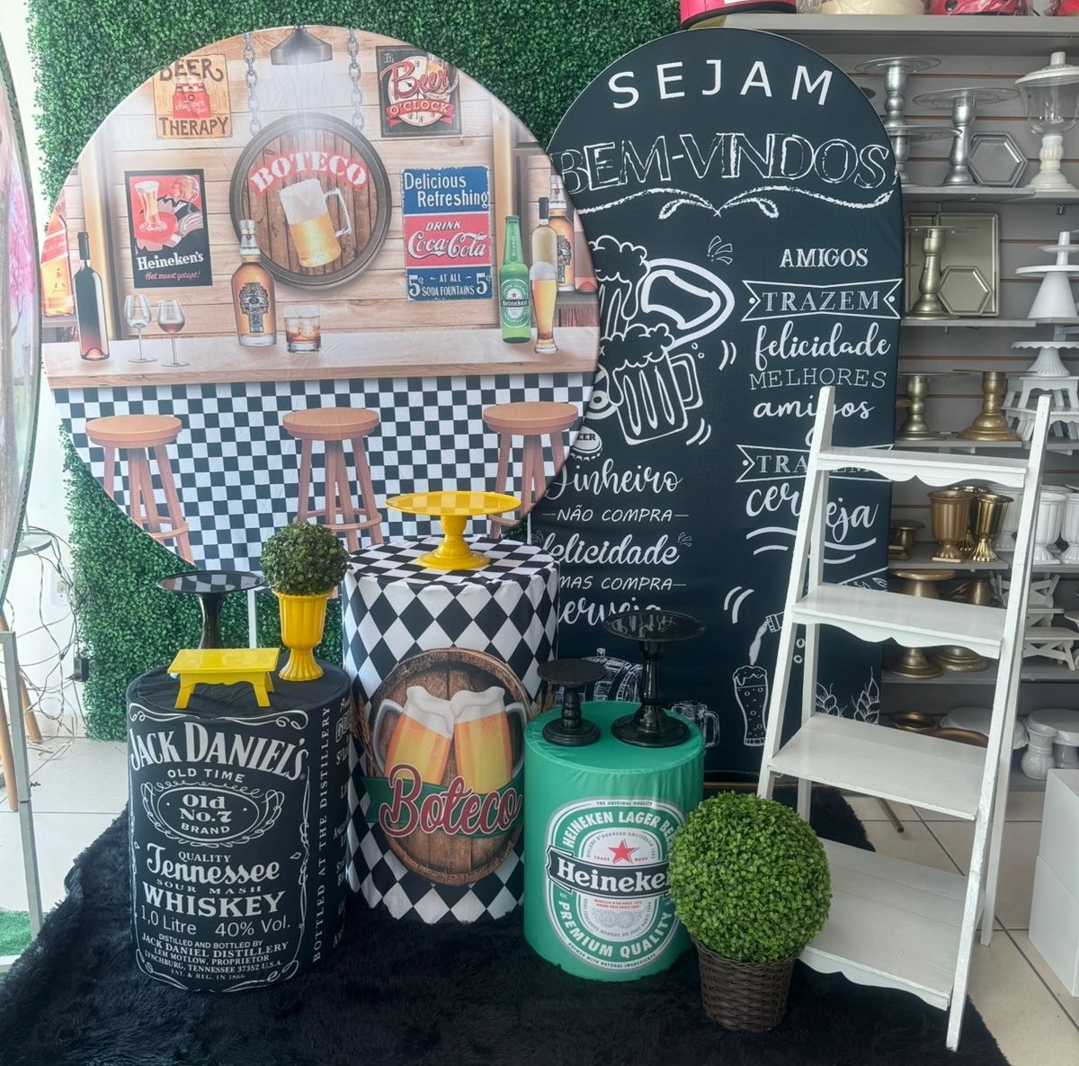 Boteco Quadriculado Premium - Mouse Atelie das Festas