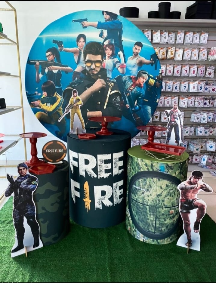 Free Fire - Mouse Atelie das Festas