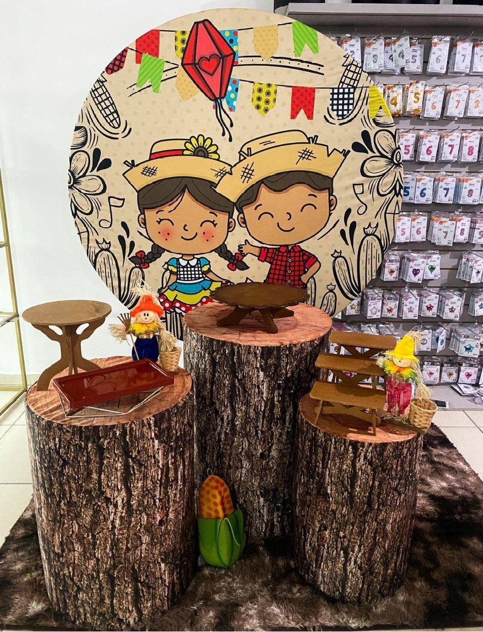 Festa Junina Casal - Mouse Atelie das Festas