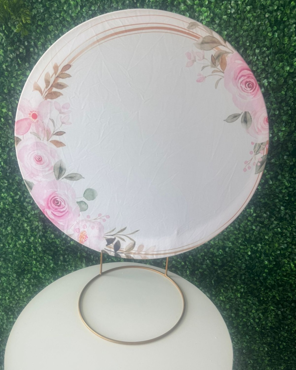 Mini Painel Floral - Mouse Atelie das Festas