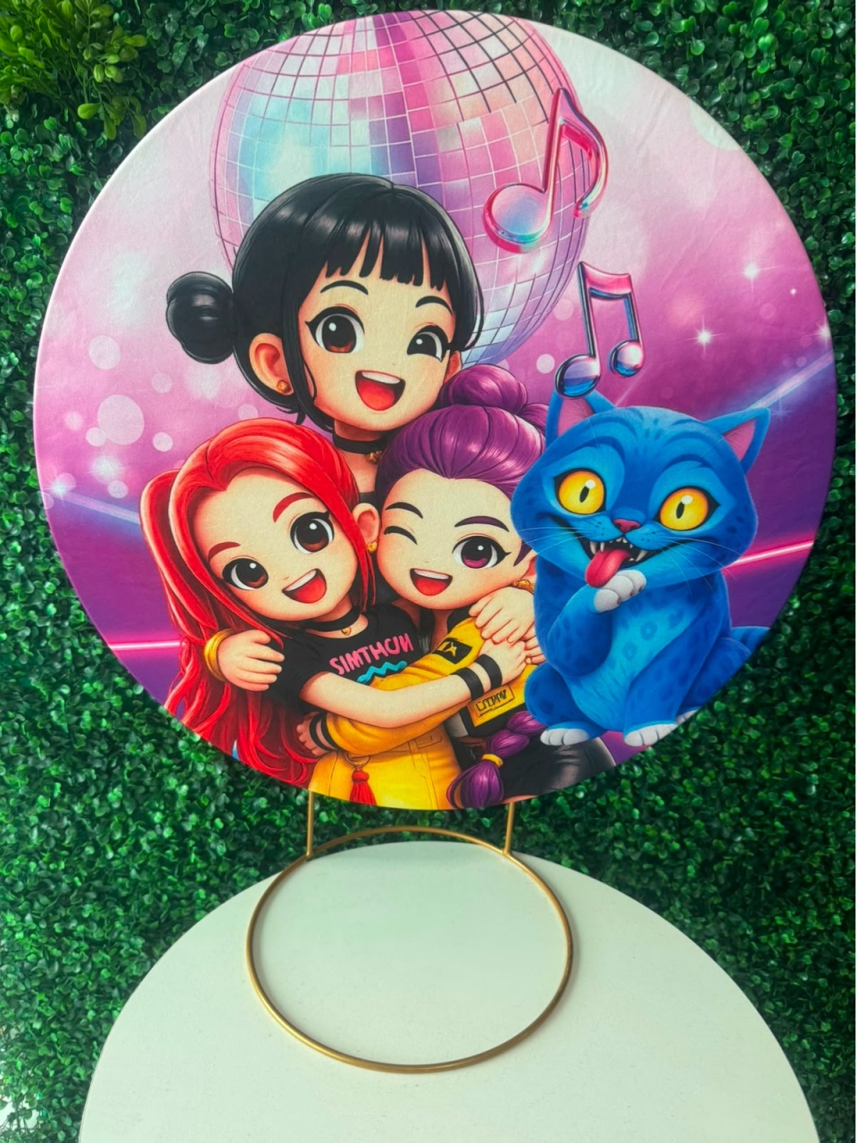Mini Painel Guerreiras K Pop - Mouse Atelie das Festas