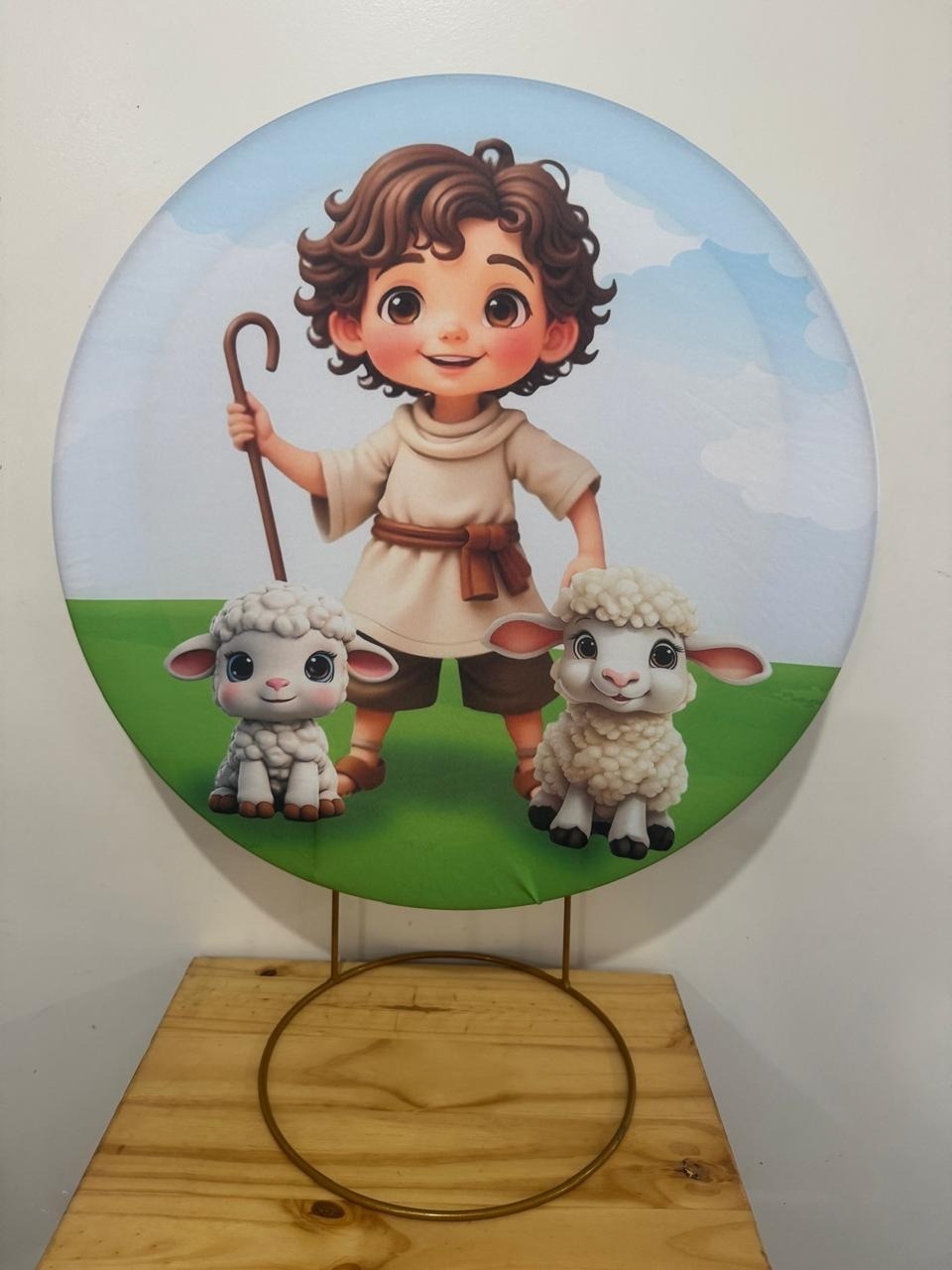 Mini Painel Rei Davi - Mouse Atelie das Festas
