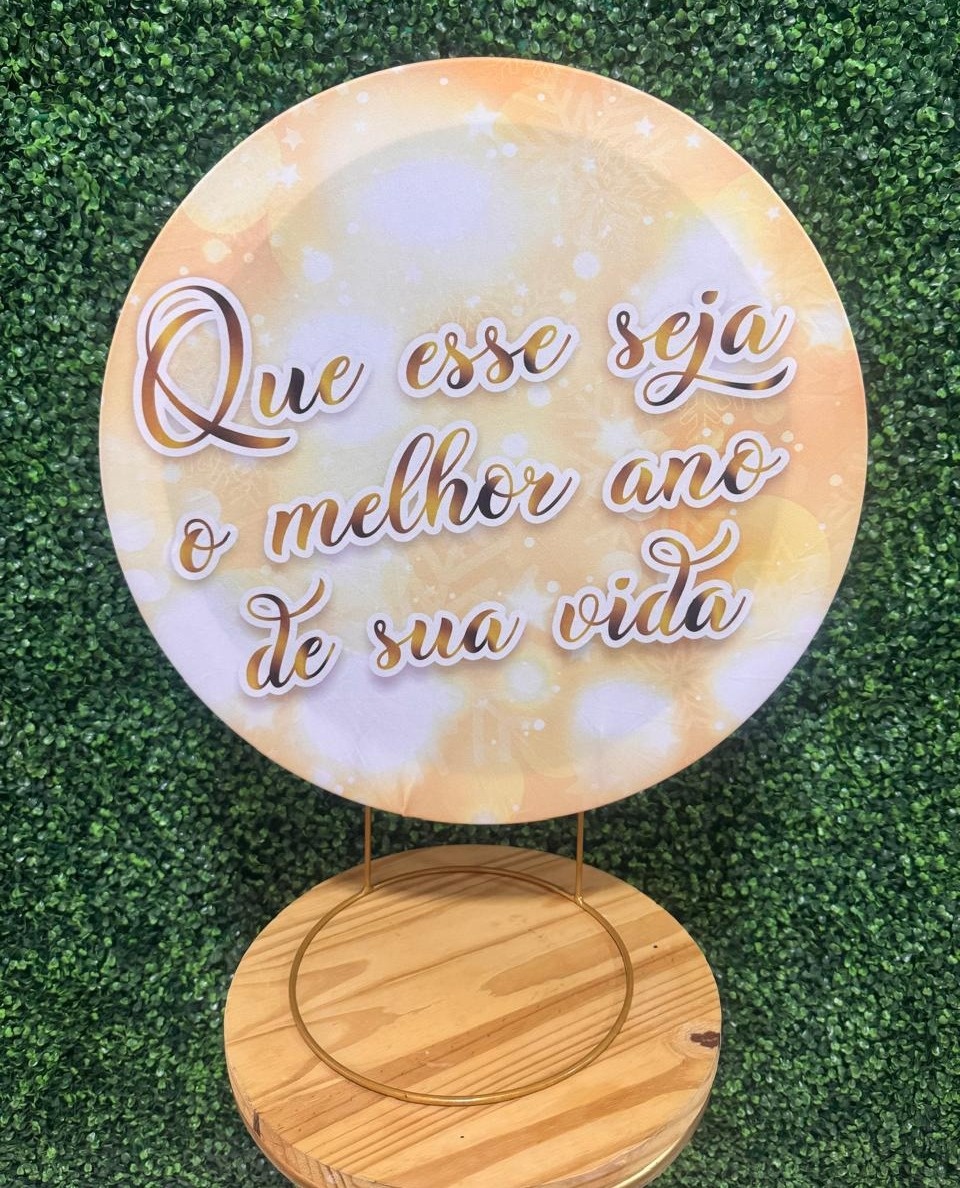 Mini Painel Melhor Ano - Mouse Atelie das Festas