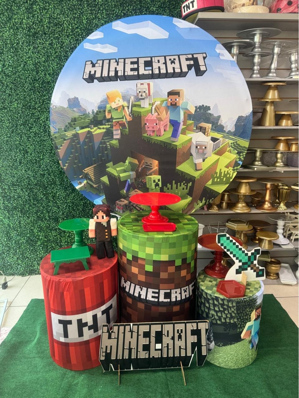 Minecraft 3 - Mouse Atelie das Festas