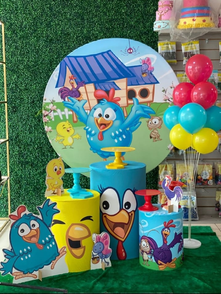Galinha Pintadinha Novo - Mouse Atelie das Festas