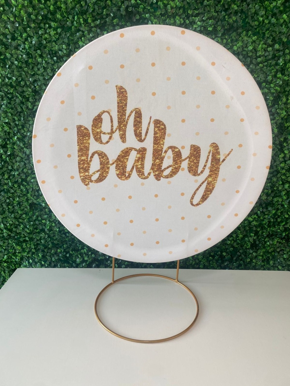 Mini Painel Oh Baby - Mouse Atelie das Festas
