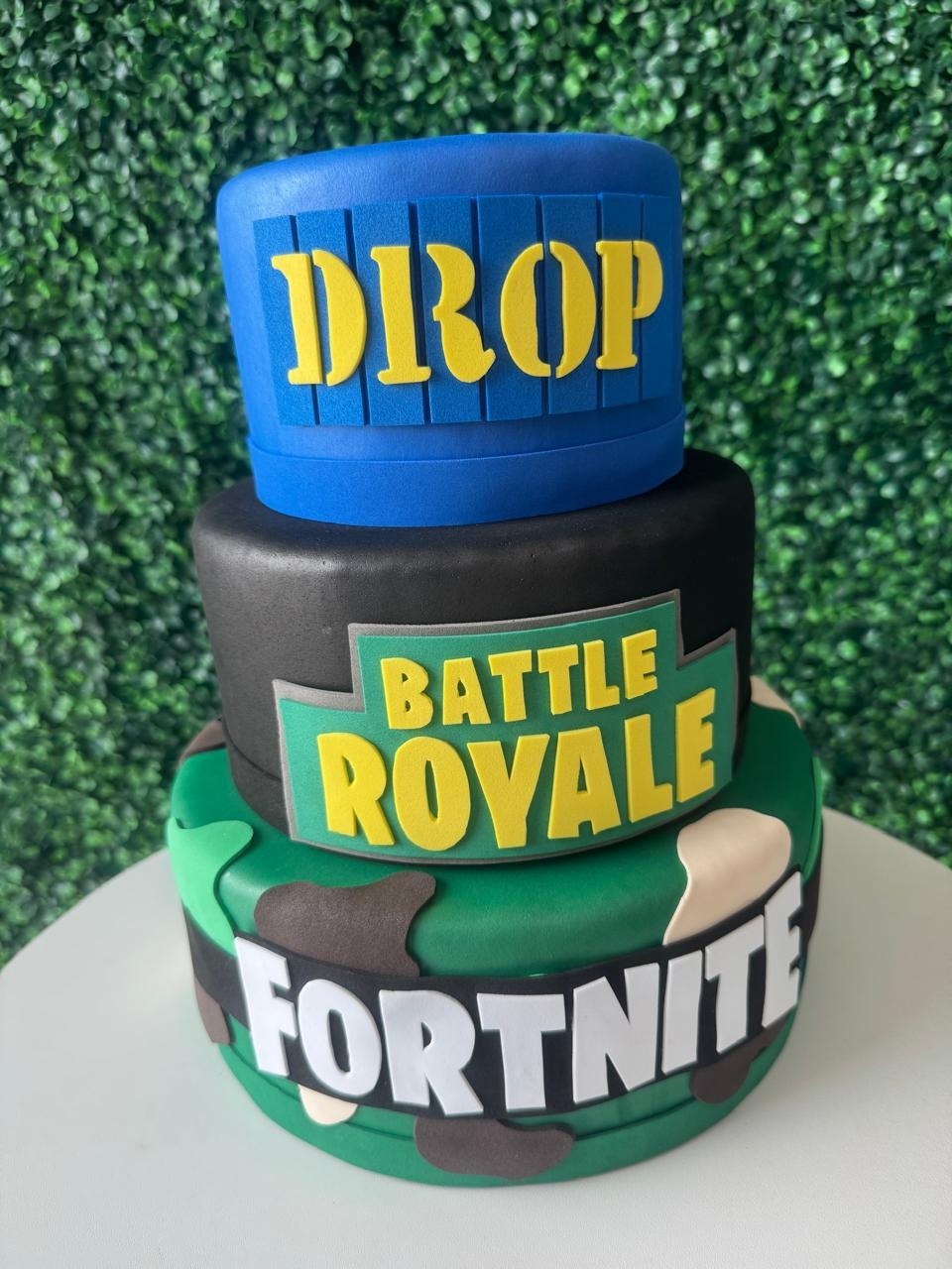 Bolo Fake Fortnite - Mouse Atelie das Festas