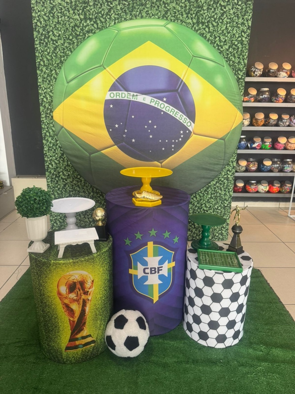Brasil Copa  - Mouse Atelie das Festas