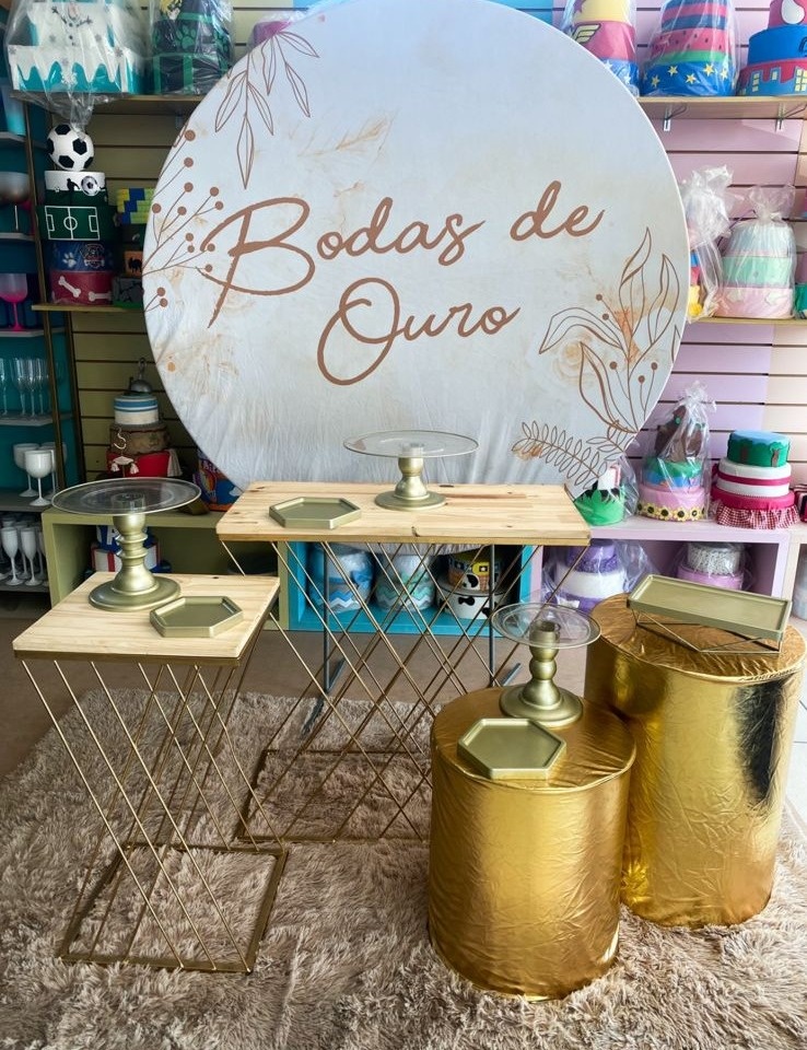 Bodas de Ouro - Mouse Atelie das Festas