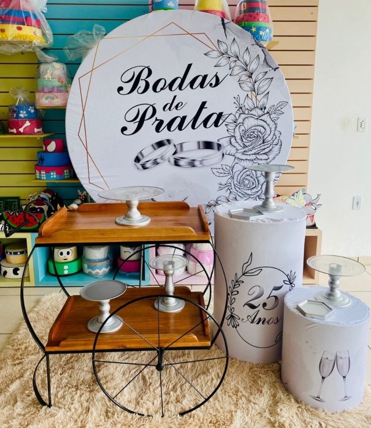 Bodas de Prata - Mouse Atelie das Festas
