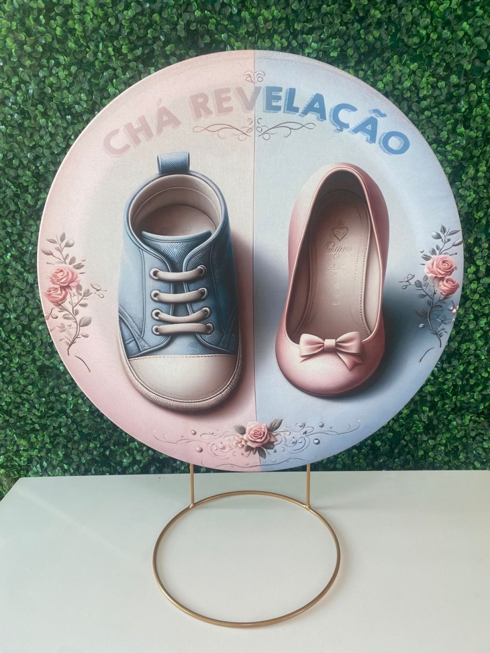 Mini Painel Sapatinhos - Mouse Atelie das Festas
