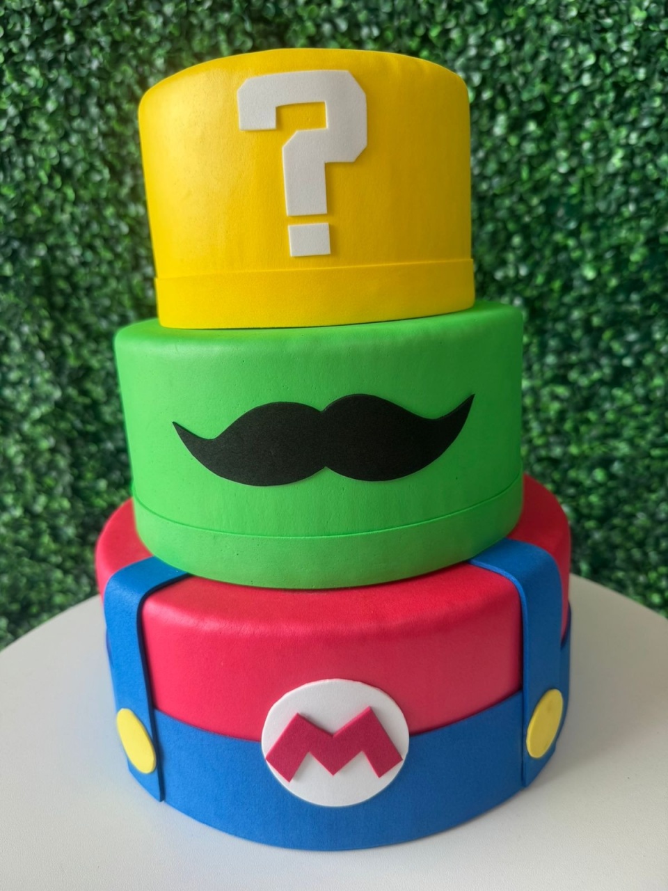 Bolo Fake Mario Bros - Mouse Atelie das Festas
