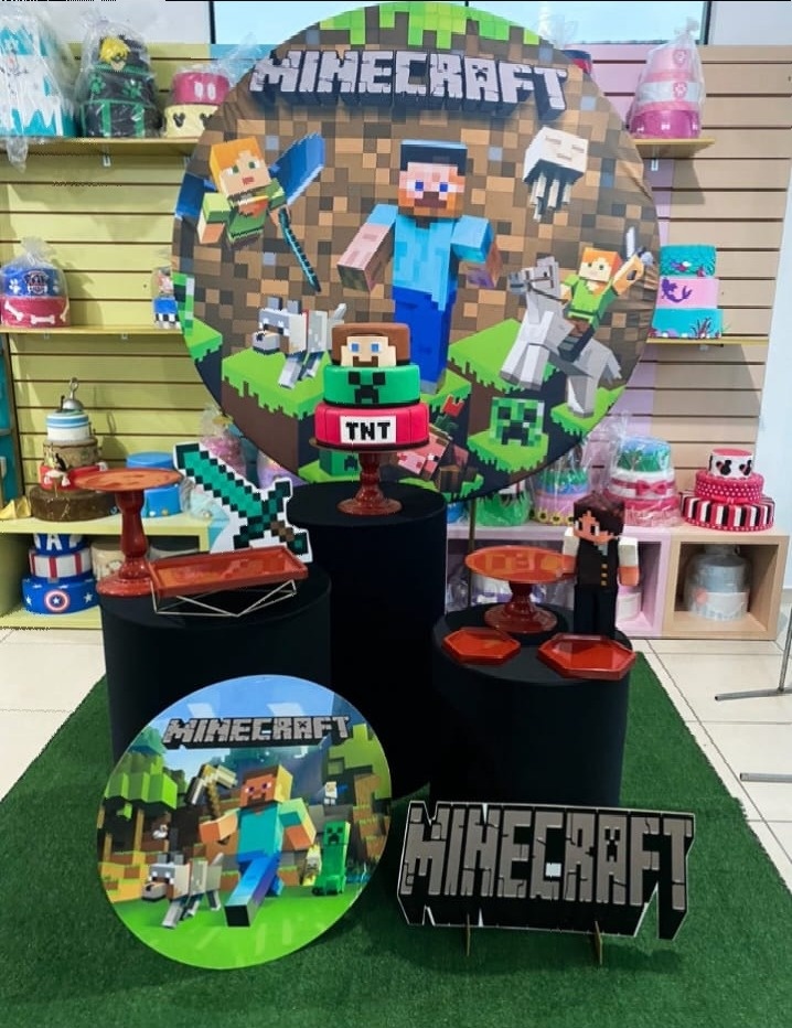Minecraft - Mouse Atelie das Festas