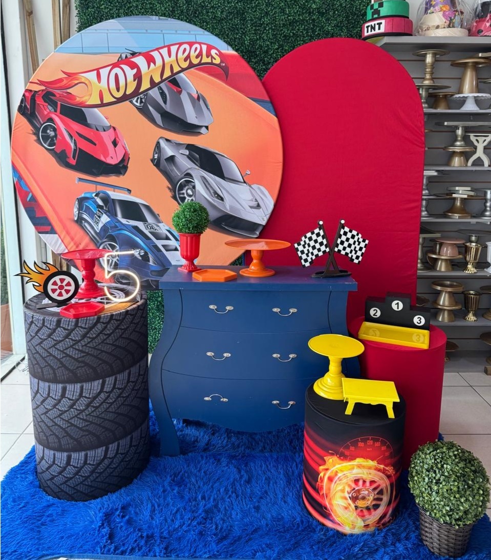 Hotwheels 3 Diamante - Mouse Atelie das Festas