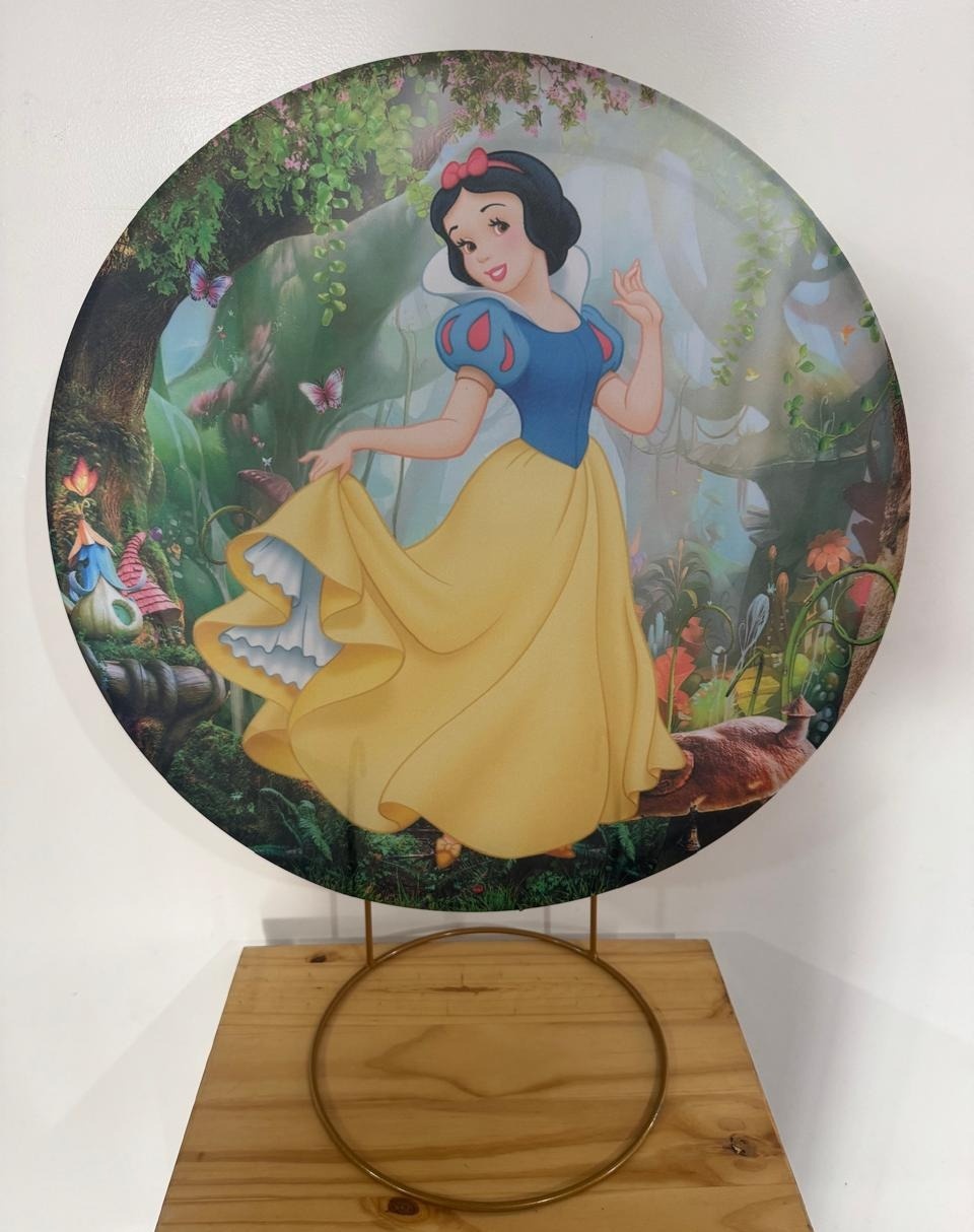 Mini Painel Branca de Neve - Mouse Atelie das Festas