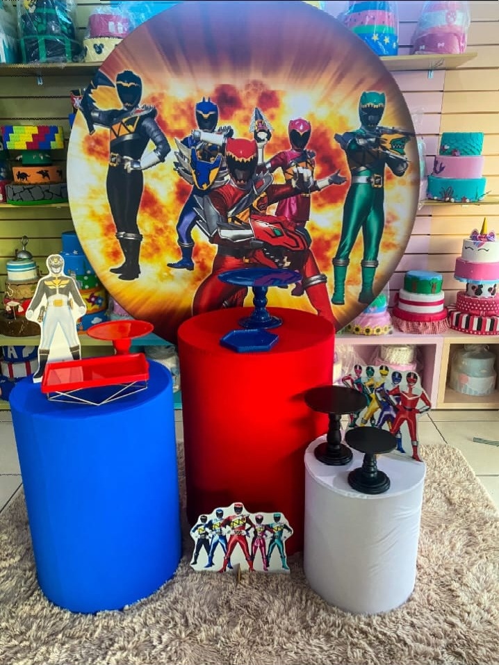 Power Rangers - Mouse Atelie das Festas