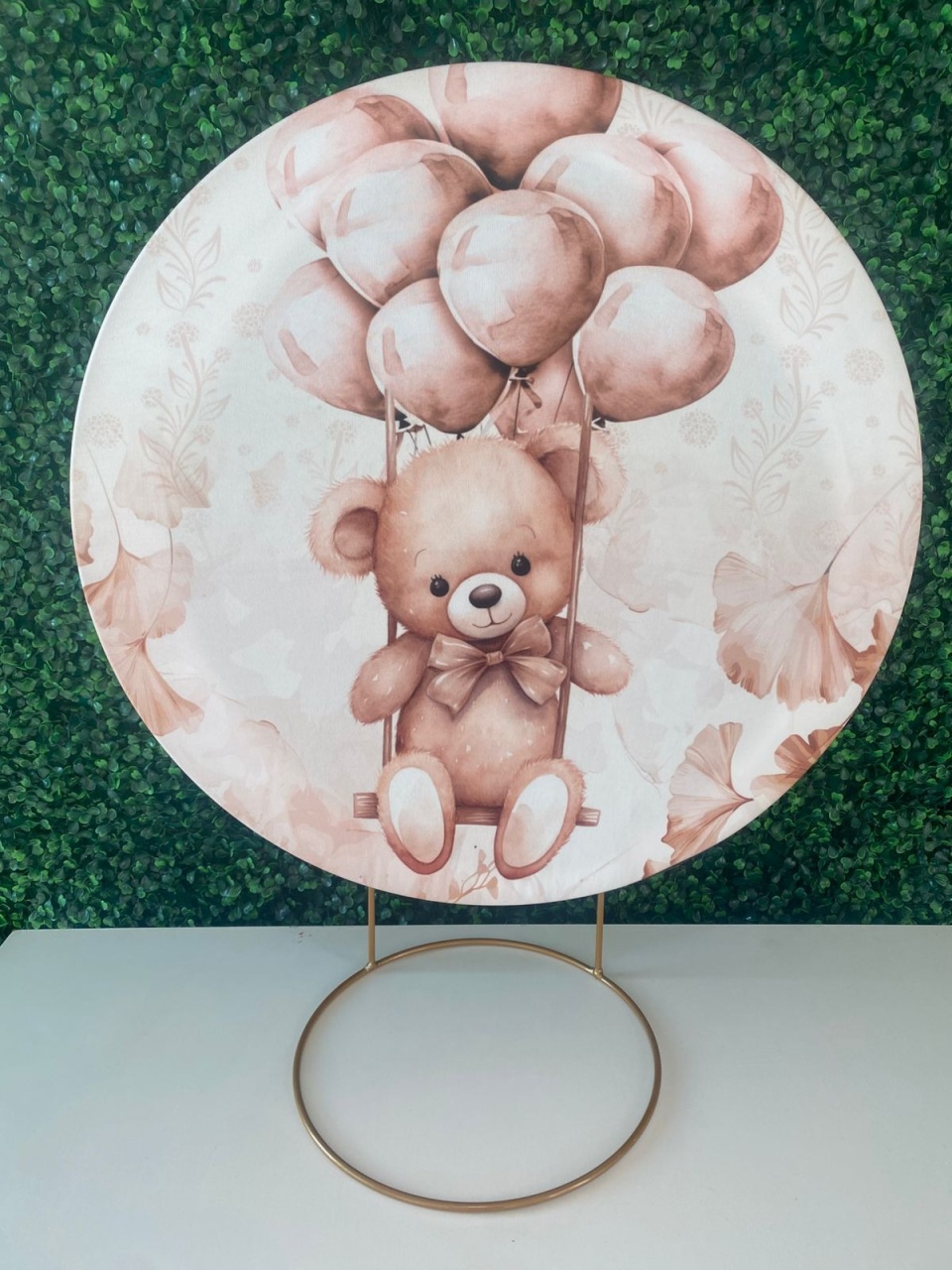 Mini Painel Ursinho Balão - Mouse Atelie das Festas