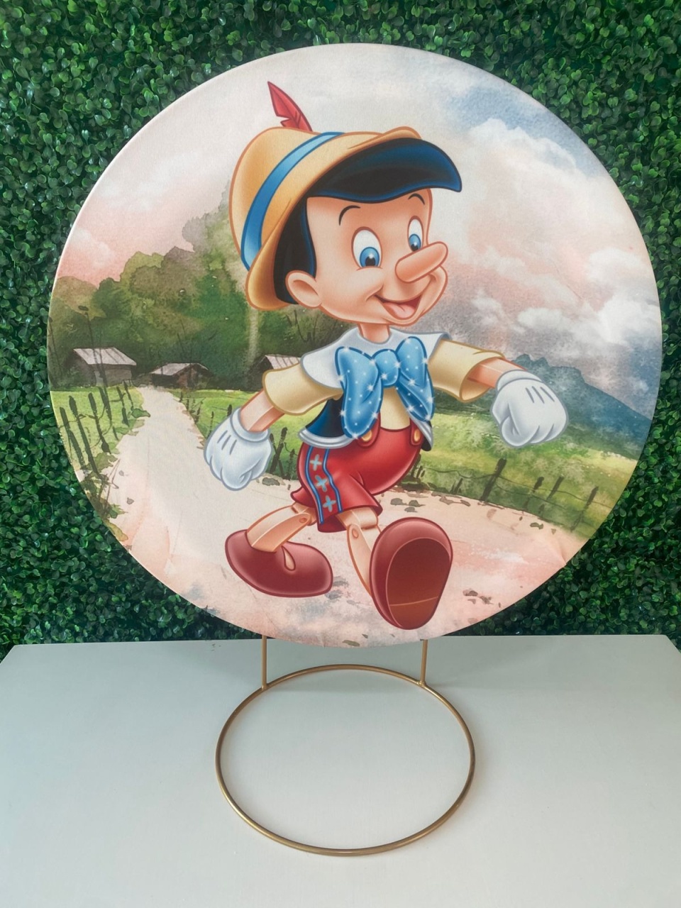 Mini Painel Pinocchio - Mouse Atelie das Festas