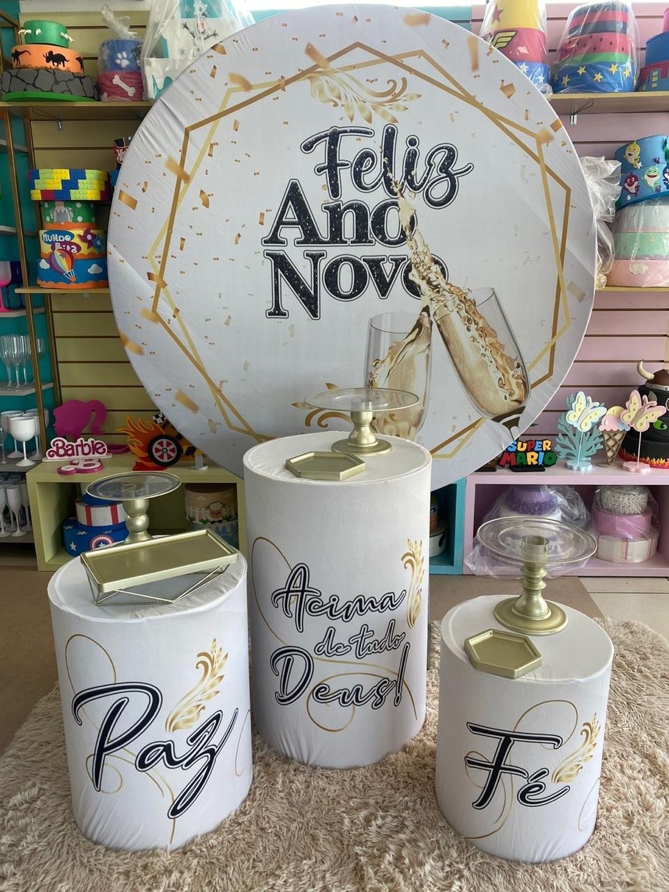 Feliz Ano Novo | Fé - Mouse Atelie das Festas
