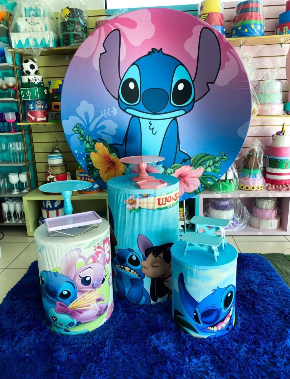 Stitch Claro - Mouse Atelie das Festas