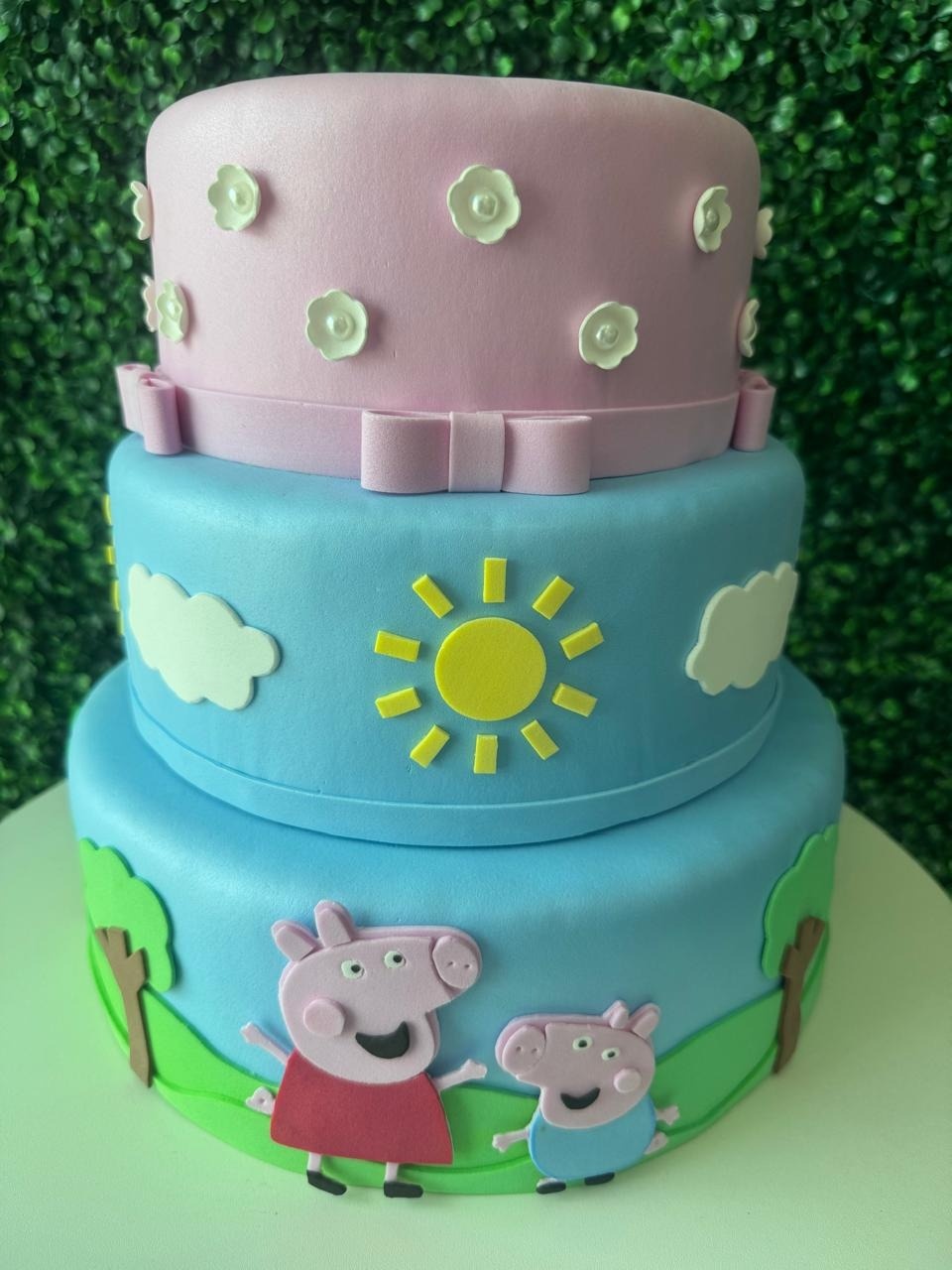 Bolo Fake Peppa - Mouse Atelie das Festas