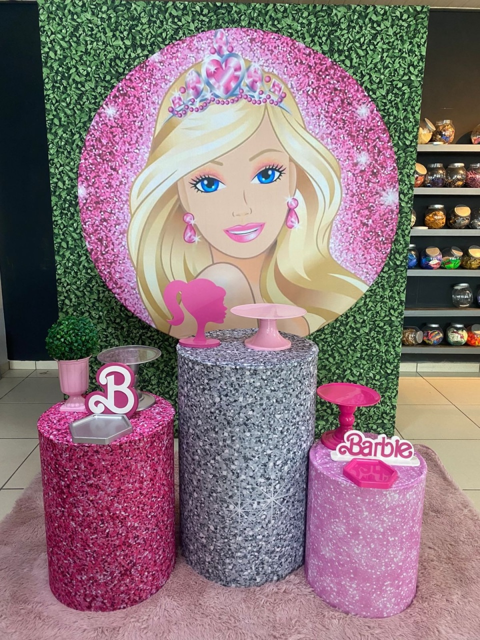 Barbie Glitter - Mouse Atelie das Festas