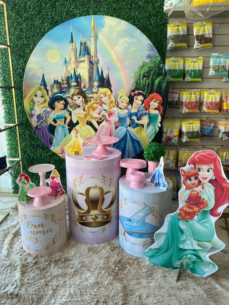 Princesas Castelo - Mouse Atelie das Festas