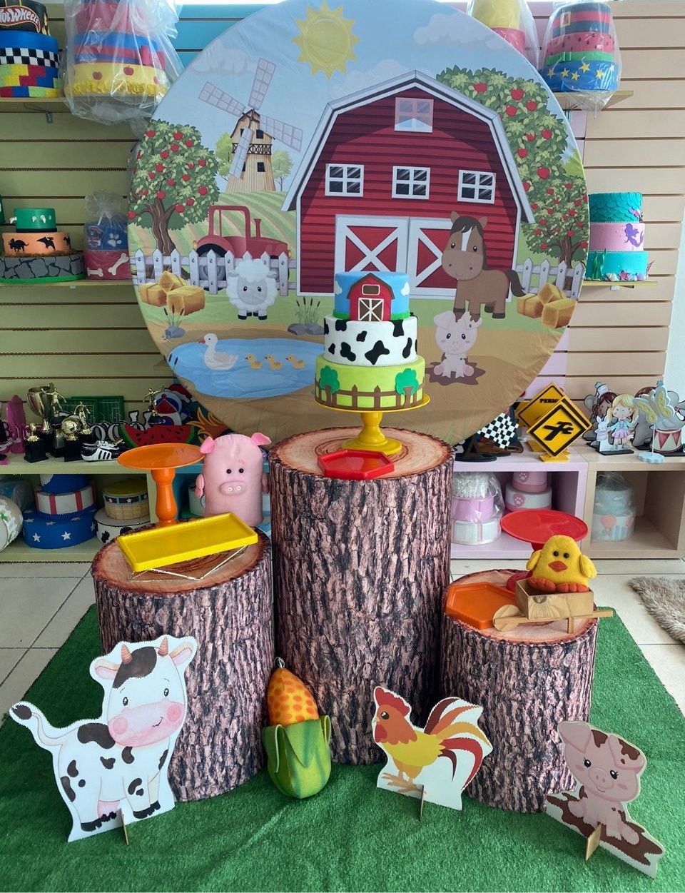 Fazendinha Novo - Mouse Atelie das Festas