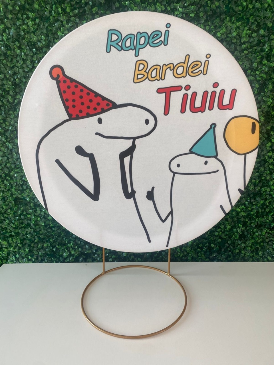 Mini Painel Bday Flork - Mouse Atelie das Festas
