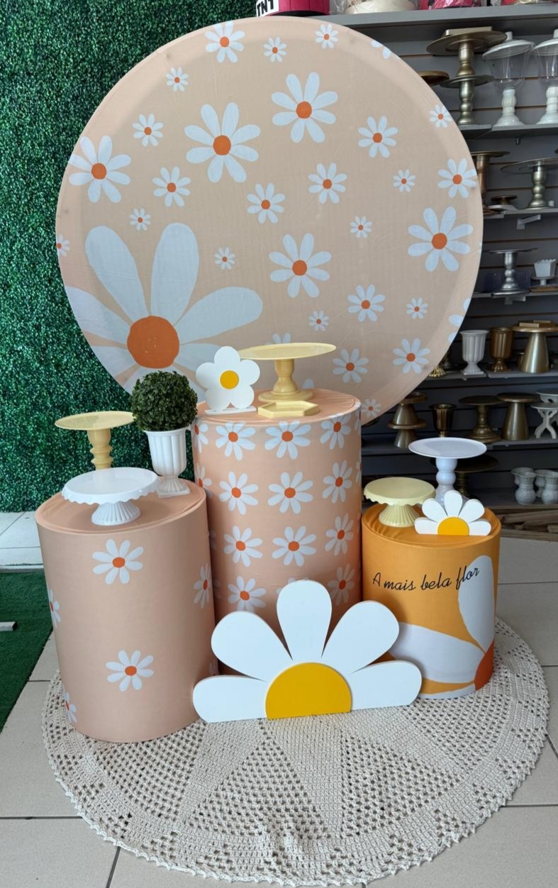 Margarida Amarela - Mouse Atelie das Festas