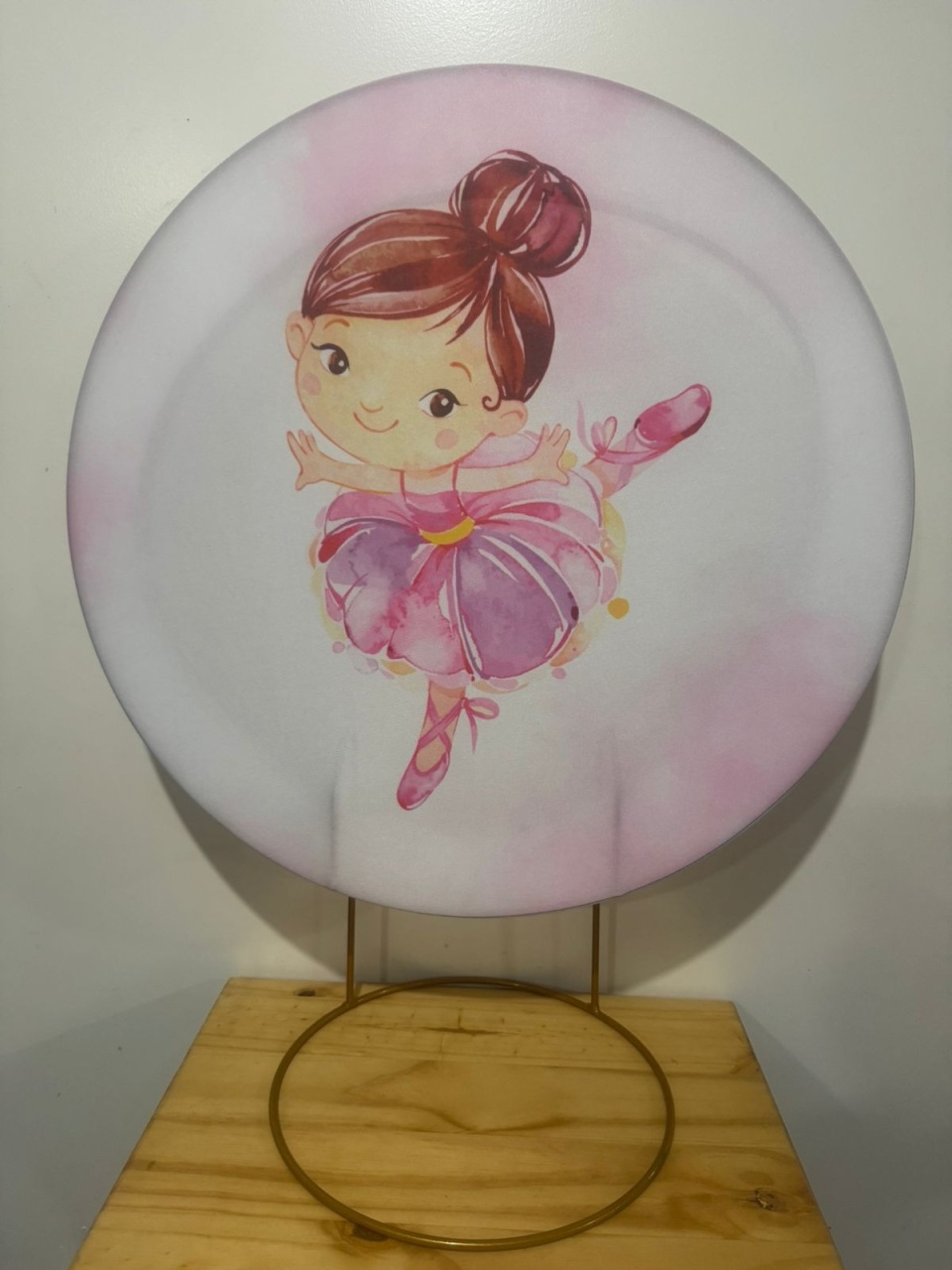 Mini Painel Bailarina - Mouse Atelie das Festas