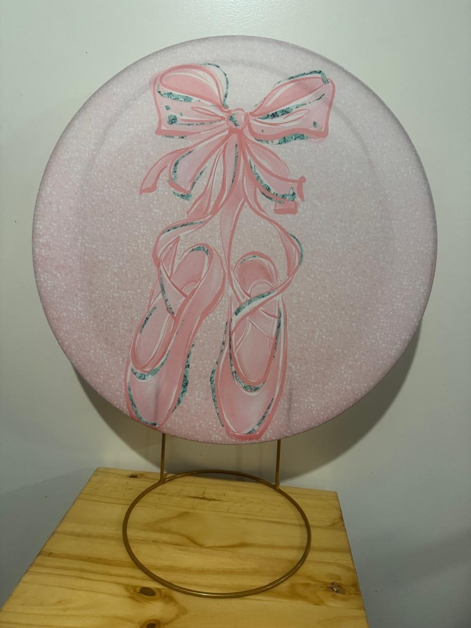 Mini Painel Bailarina Sapatilha - Mouse Atelie das Festas