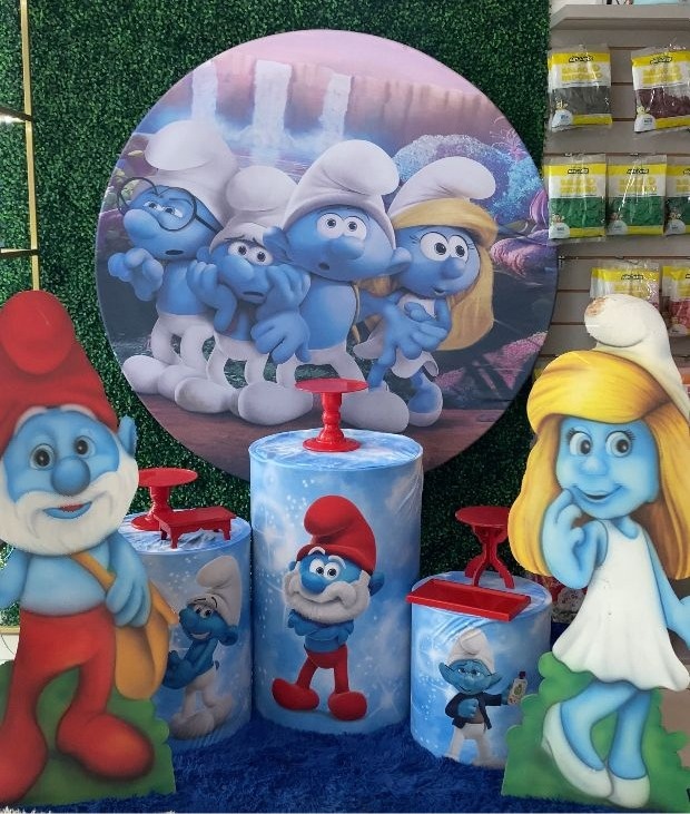Smurf - Mouse Atelie das Festas