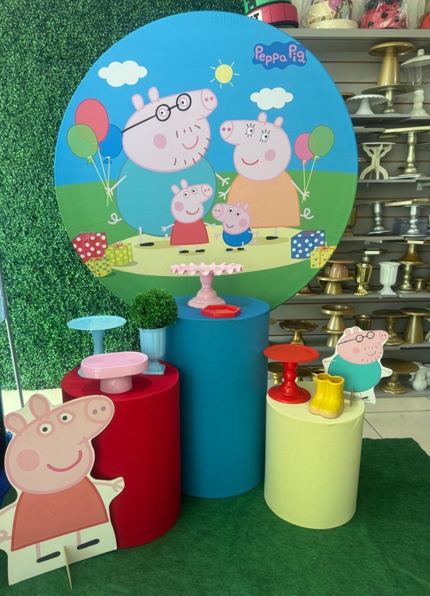 Peppa Pig E Familia - Mouse Atelie das Festas