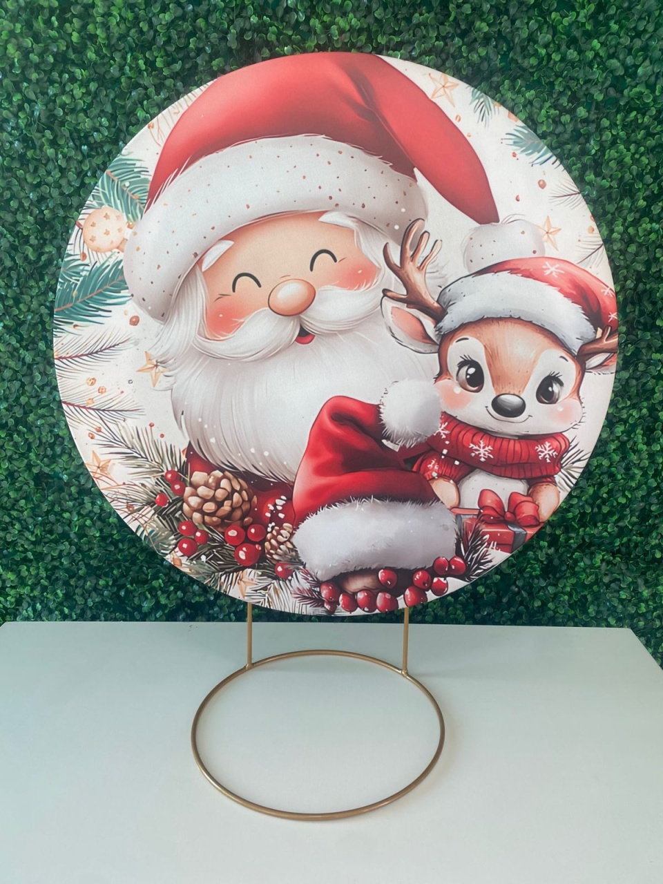 Mini Painel Papai Noel - Mouse Atelie das Festas