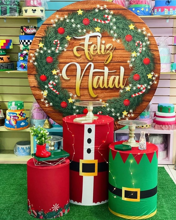 Natal Guirlanda - Mouse Atelie das Festas