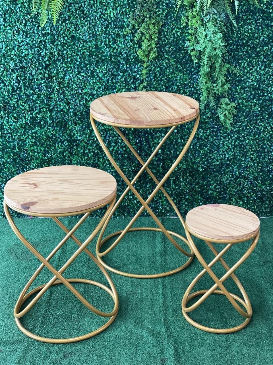 Mesa Trio Ampulheta - Mouse Atelie das Festas